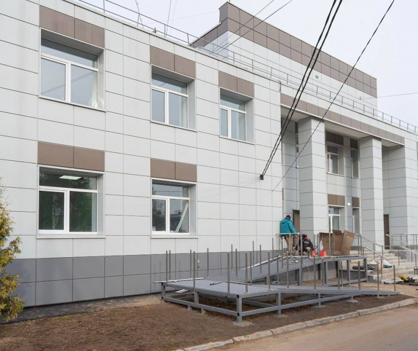 В здании Востряковской амбулатории завершают капитальный ремонт